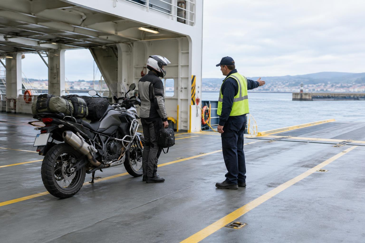 Motocykl na promie: jak przygotować się do przeprawy?